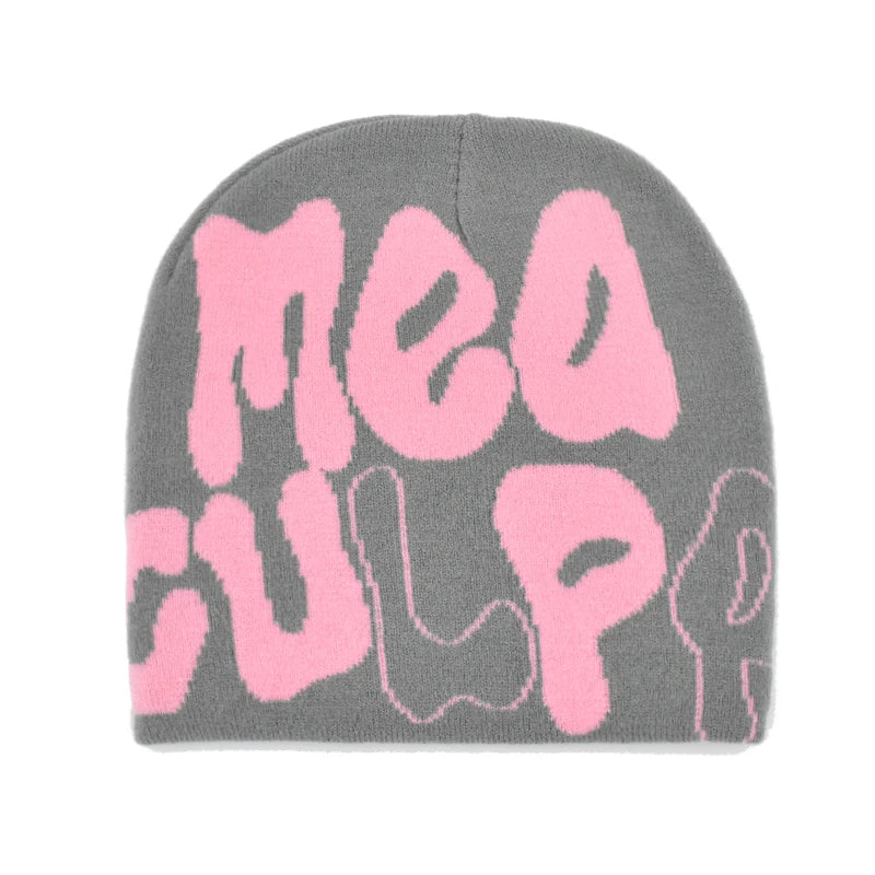 Bonnet “MEA PULPA” – Tricot Unisexe Style Streetwear