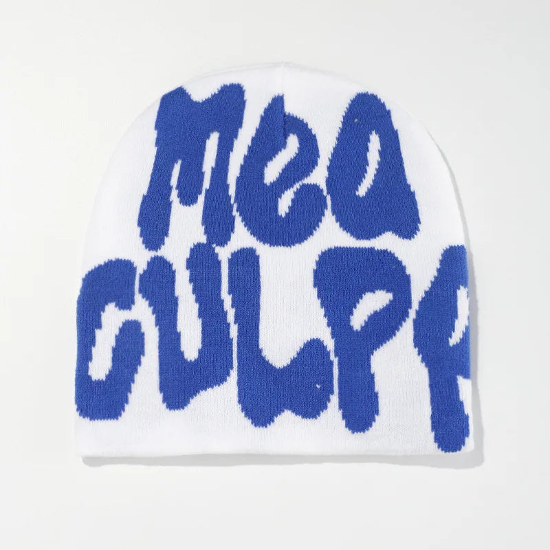 Bonnet “MEA PULPA” – Tricot Unisexe Style Streetwear