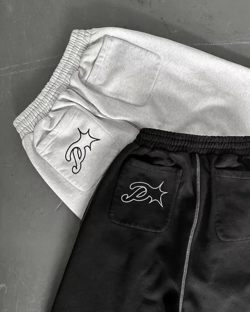 Pantalon Streetwear Ample BRODÉ – Style Y2K Unisexe