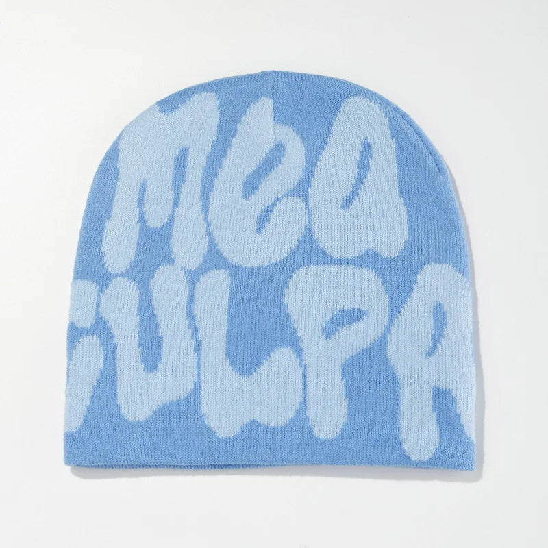 Bonnet “MEA PULPA” – Tricot Unisexe Style Streetwear