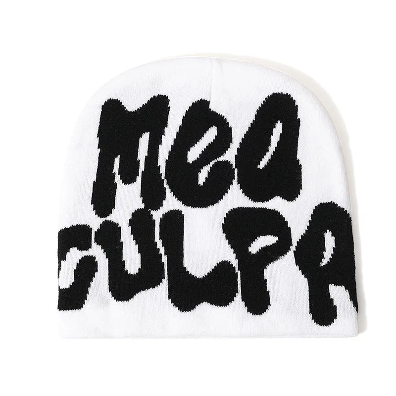 Bonnet “MEA PULPA” – Tricot Unisexe Style Streetwear