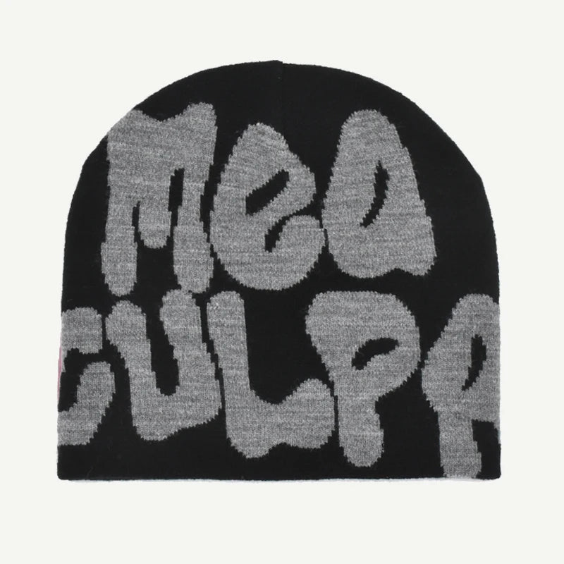 Bonnet “MEA PULPA” – Tricot Unisexe Style Streetwear