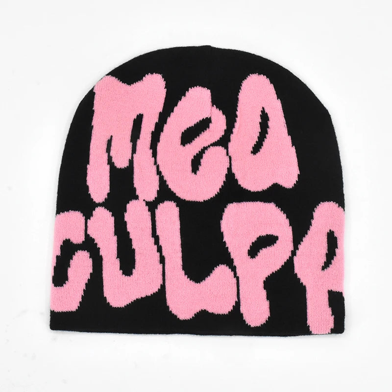 Bonnet “MEA PULPA” – Tricot Unisexe Style Streetwear