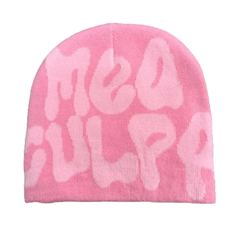 Bonnet “MEA PULPA” – Tricot Unisexe Style Streetwear