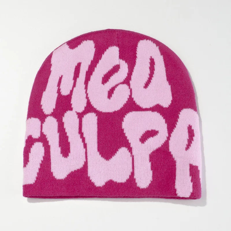 Bonnet “MEA PULPA” – Tricot Unisexe Style Streetwear