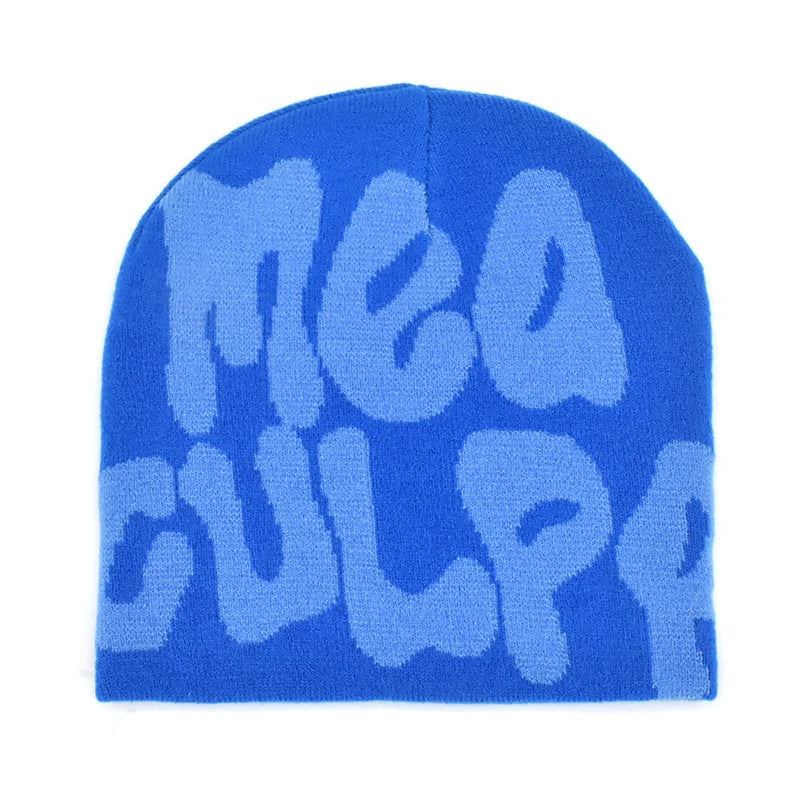 Bonnet “MEA PULPA” – Tricot Unisexe Style Streetwear
